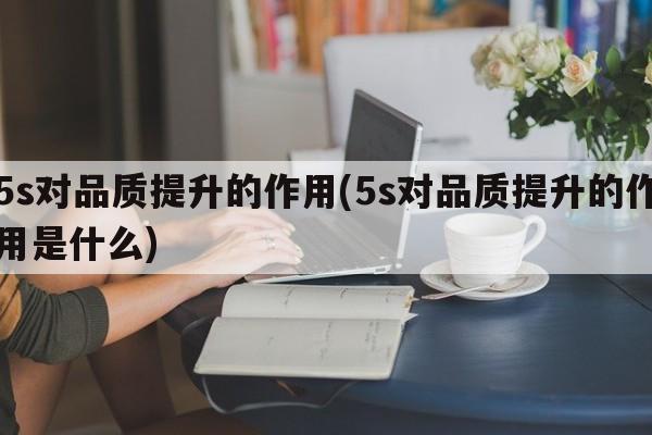 5s对品质提升的作用(5s对品质提升的作用是什么)